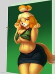 Animal Crossing: Isabelle Collab by Racoe -- Fur Affinity do